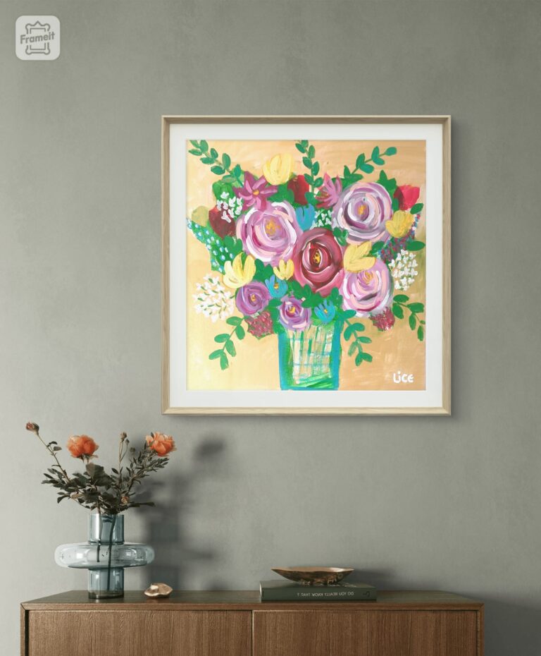 tableau Éclat de tendresse